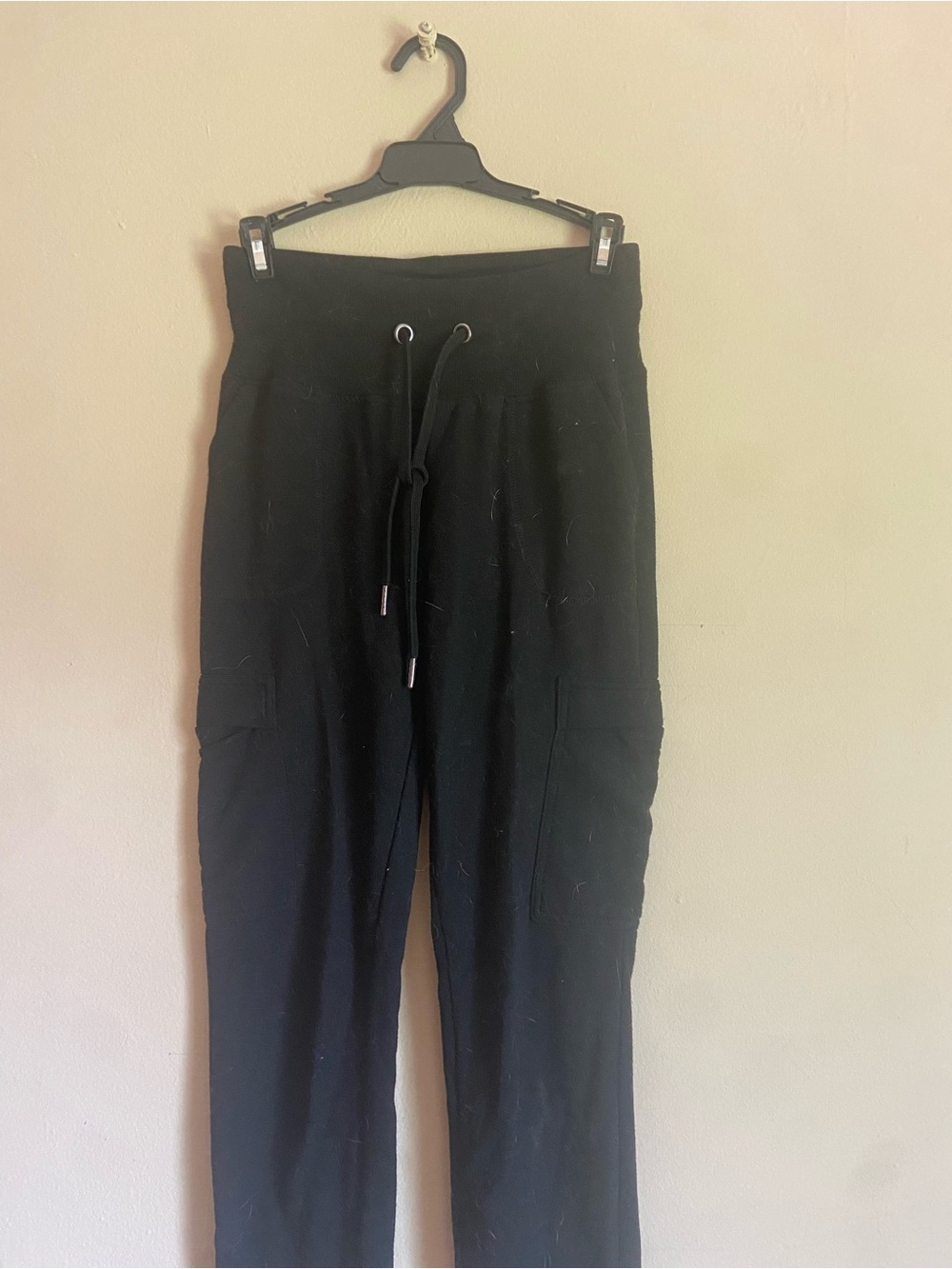 The Sweatshirt Project Athleisure Loungewear Gorp Black Drawstring Jogger Pants